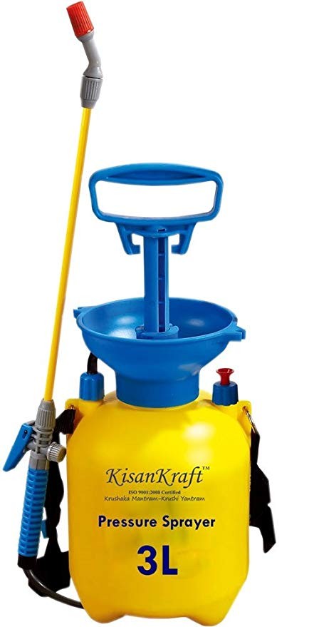 Buy Kisankraft KK-PS3000 Hand Operated Pressure Sprayer 3 L online at ...