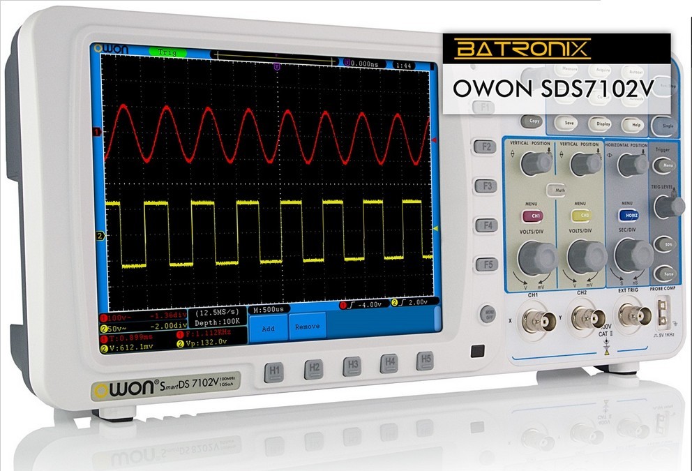 Buy Owon SDS7102V Deep Memory Digital Storage Oscilloscope 100 MHz